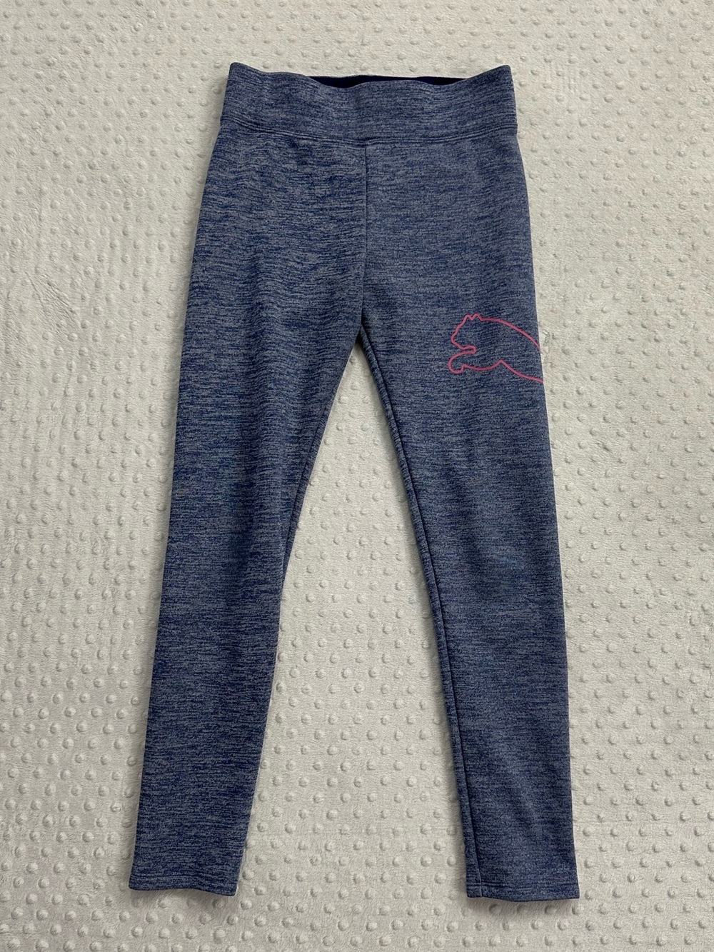 Puma Navy Heathered Leggings (14-16)